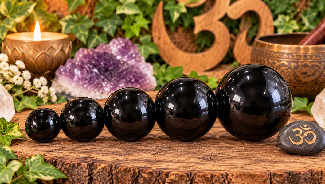 Esfera Obsidiana 4 cm aprox